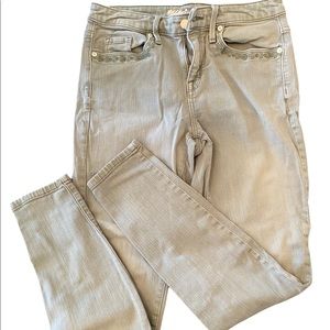 Mossimo Denim Jeans - Sage Green - Size 6R/28 Waist